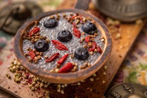 Chia Pudding at Vegan & Raw in Mallorca