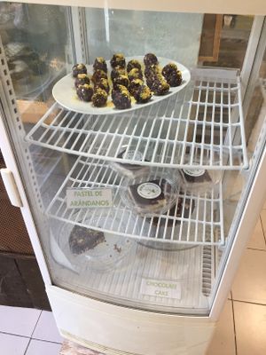 raw desserts  at Vegan & Raw in Mallorca