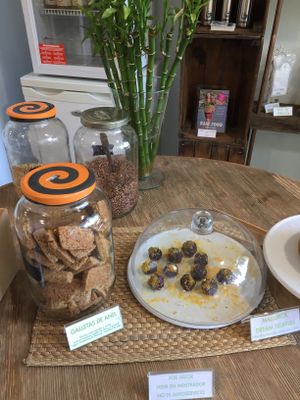 Raw treats  at Vegan & Raw in Mallorca