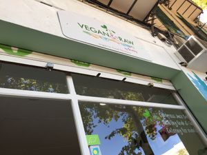 Restaurant Outside  at Vegan & Raw in Mallorca