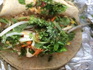Make your own vegan tacos! at SeoulSpice in Washington
