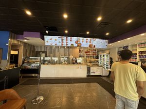 Renovated food display area  at Doaba Sweets and Restaurant in Brampton