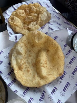 Bhature  at Doaba Sweets and Restaurant in Brampton