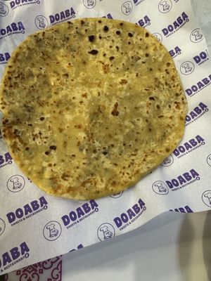 Gobi Paratha (Cauliflower Stuffed Bread) - Vegan  at Doaba Sweets and Restaurant in Brampton