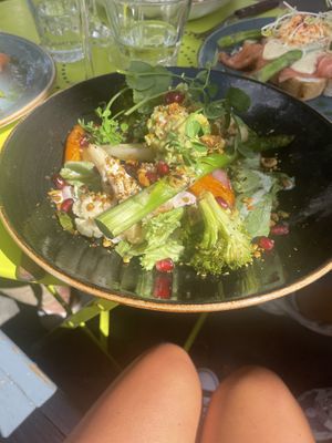 Roasted veggie salad 🥗   at NomNom in Den Bosch