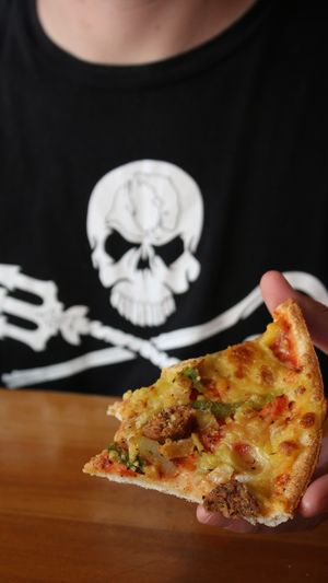 Vegan mischief  at Hell Pizza in Queenstown