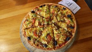 Vegan mischief  at Hell Pizza in Queenstown