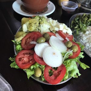Salad at Boteco do Gois in Sao Paulo