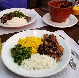 Feijoada vegan at Boteco do Gois in Sao Paulo