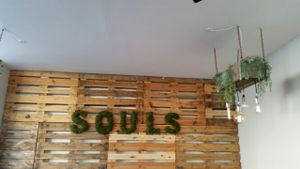 inside art at Souls in Copenhagen