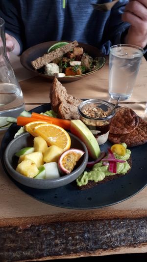 Brunch plate at Souls in Copenhagen