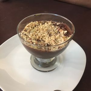 Mousse de chocolate at Fuori di Zucca in Tenerife