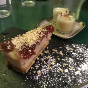 Cheesecake vegan at Fuori di Zucca in Tenerife
