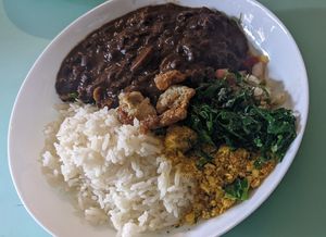 Feijoada Vegana at Salad Days in Sao Paulo