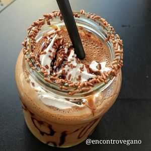 Milk shake at Salad Days in Sao Paulo