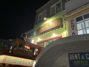 Falafel land  at FalafeLand in Santorini
