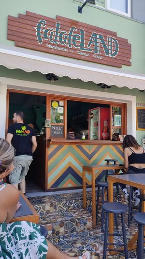  at FalafeLand in Santorini