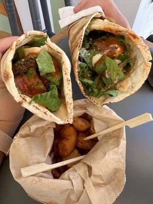  at FalafeLand in Santorini