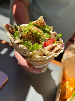  at FalafeLand in Santorini