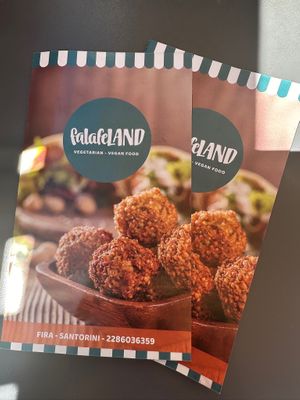  at FalafeLand in Santorini