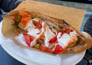  at FalafeLand in Santorini