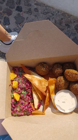  at FalafeLand in Santorini