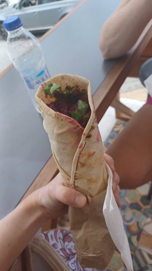  at FalafeLand in Santorini