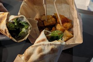  at FalafeLand in Santorini