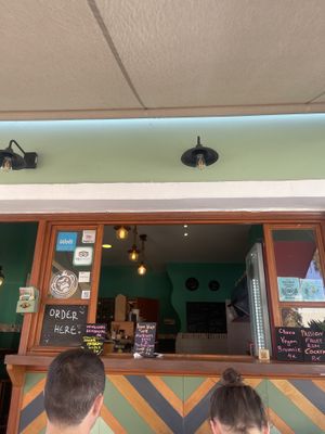   at FalafeLand in Santorini