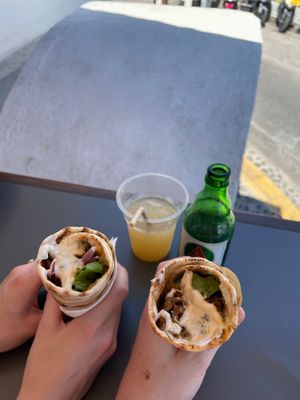  at FalafeLand in Santorini
