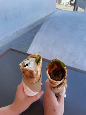  at FalafeLand in Santorini
