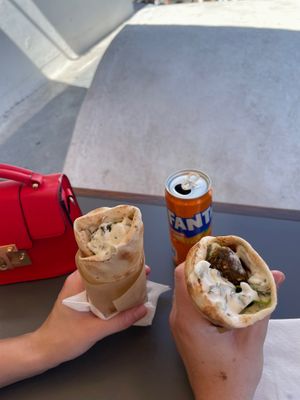  at FalafeLand in Santorini