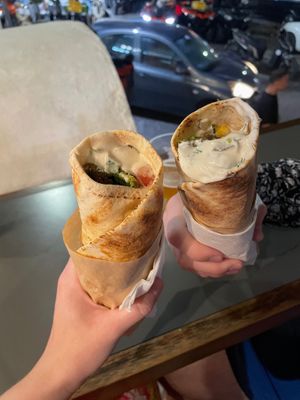  at FalafeLand in Santorini