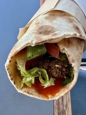 Special Falafel, smaller size   at FalafeLand in Santorini
