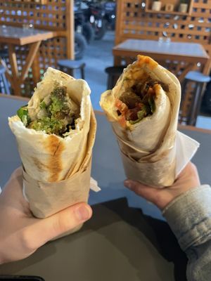   at FalafeLand in Santorini