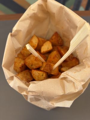   at FalafeLand in Santorini