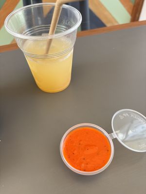   at FalafeLand in Santorini