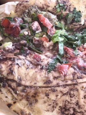 Asked for no Feta  at FalafeLand in Santorini