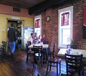 inside at Crow's Nest in Kalamazoo