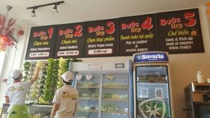 select your ingredients  at Healthy Farm - Tran Hung Dao District 1 in Ho Chi Minh City