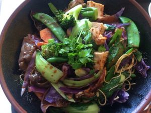 Bowl of yummy at Healthy Farm - Tran Hung Dao District 1 in Ho Chi Minh City