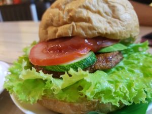 Burger  at Healthy Farm - Tran Hung Dao District 1 in Ho Chi Minh City