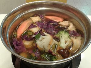 Thai hotpot at Healthy Farm - Tran Hung Dao District 1 in Ho Chi Minh City