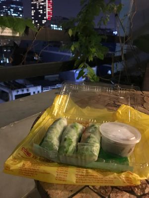 Spring rolls take out at Healthy Farm - Tran Hung Dao District 1 in Ho Chi Minh City