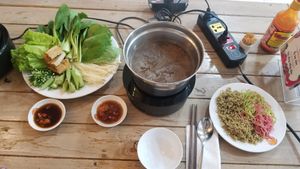 Hot pot! at Healthy Farm - Tran Hung Dao District 1 in Ho Chi Minh City