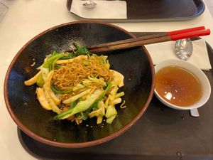 Build your own noodle bowl at Healthy Farm - Tran Hung Dao District 1 in Ho Chi Minh City