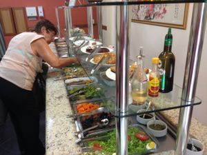 Buffet at Tiem Tai Fon in Teresopolis