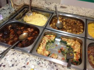 Buffet at Tiem Tai Fon in Teresopolis