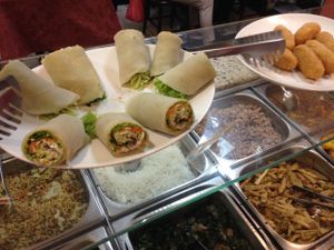 Buffet at Tiem Tai Fon in Teresopolis