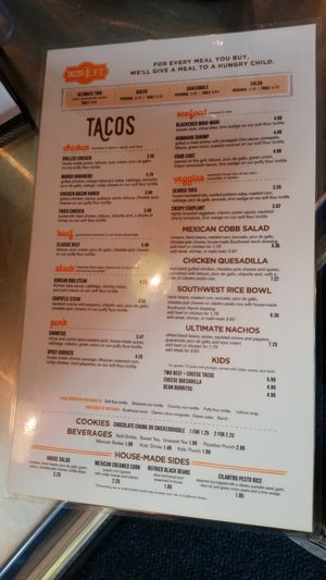 We visited this Mexican Restaurant called Tacos 4 Life Grill in Conway, AR on Sep 26, 2017 while passing through town

Found the restaurant on Happy Cow App and it has some veg options on their menu

They made my Veg Taco items on separate pans, but same prep are, still very cool to think about separating the cooking

My review on Happy Cow is here

https://www.happycow.net/reviews/tacos-4-life-conway-71765

Friendly crew, food was good, portions were not large, I would go back

More pictures of Tacos 4 Life here
http://whatdoyoueatthen.com/tacos-4-life-grill-conway-ar/

They have a few Veg options, mostly tofu.. i saw teviews of a chickpea option, but I didnt see it on the menu ? The Tofu Taco i had was OK, hard to eat with so many cubed ingredients (im used to shreded i guess) but it had some flavor, i am from Arizona, I can only assume “flavor” here is a bit less spicy than I’m accustomed to

You can watch them prepare the food. She sliced the avacado fresh, and half went on my taco !!
The vibe was upbeat, and the employees seemed happy to be at work

They cooked my Tofu on a separate pan from where they cook the meats !!! at Tacos 4 Life in Conway